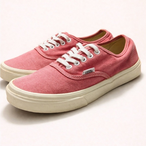 Vans Shoes - Vans Authentic Salmon Canvas Shoes - Size Women US7